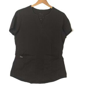 Black NRG Scrub Top Size Small
